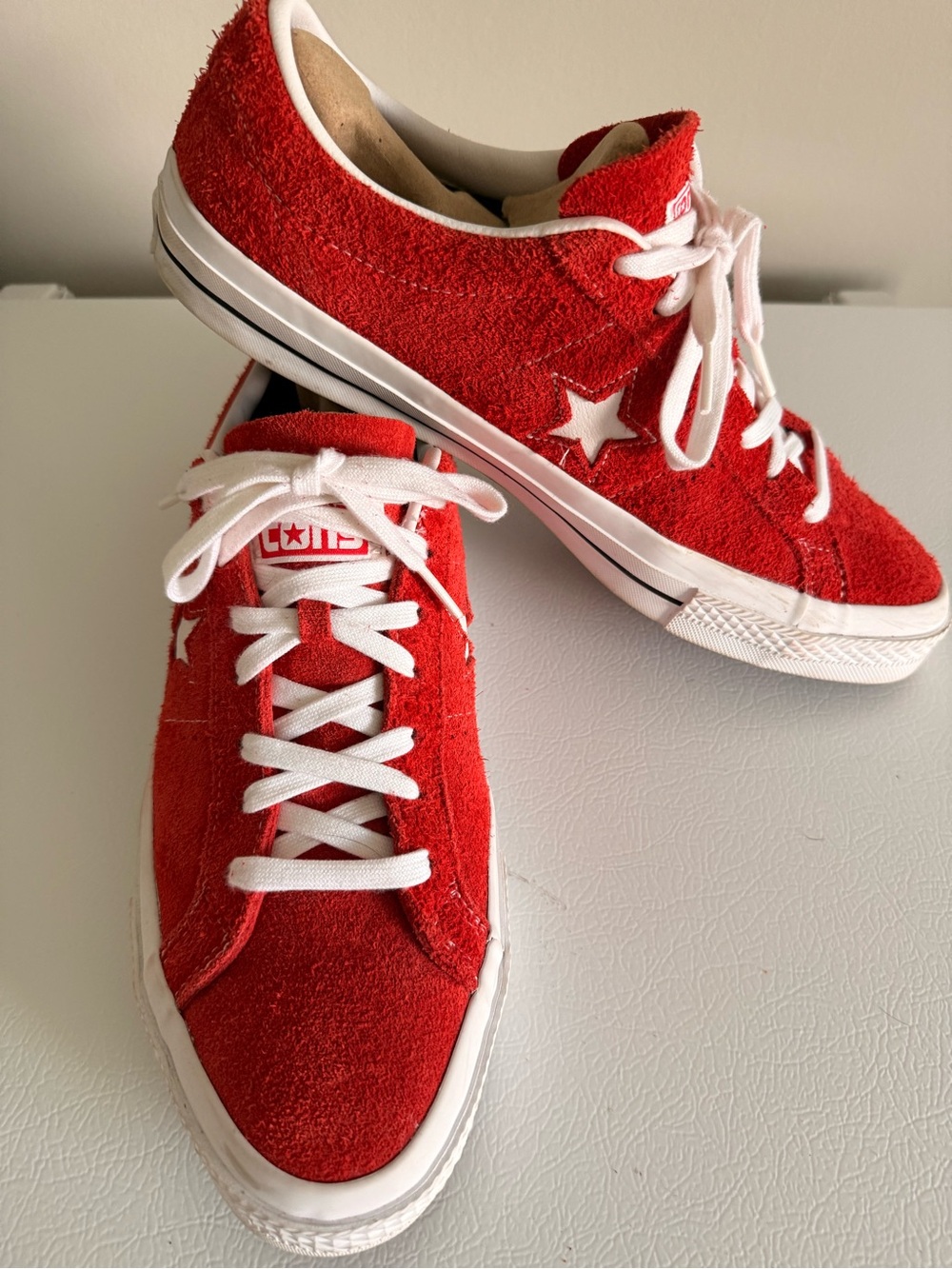 Converse - Unisex Ox CONS One Star Pro Suede “University Red/White”